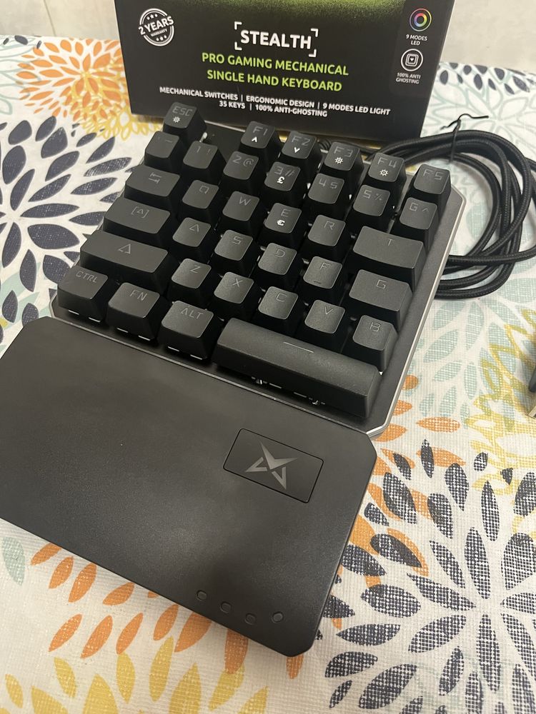 Teclado mecanico mao com garantia