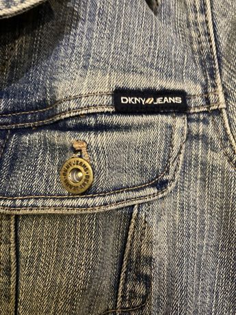 DKNY Donna Karan NY jeans dżinsowa kurtka klasyka wiosna oryginał
