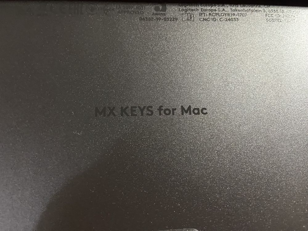 Logitech Mx Keys Mac - Teclado QUERTZ wireless
