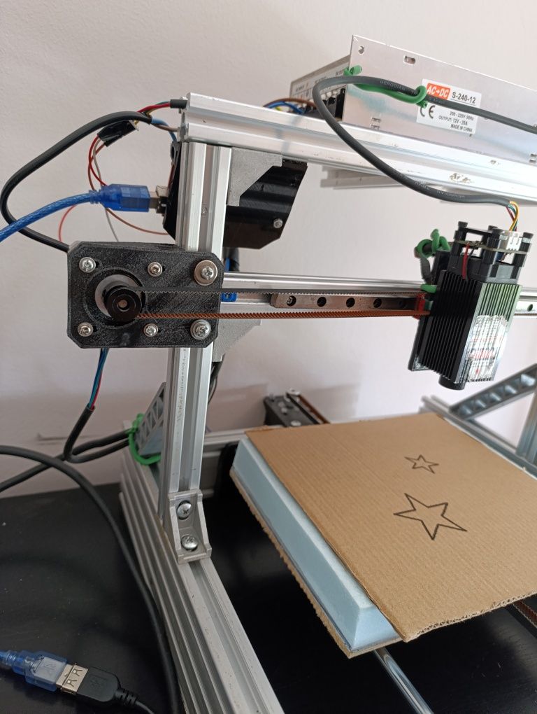 Gravadora a laser 12V