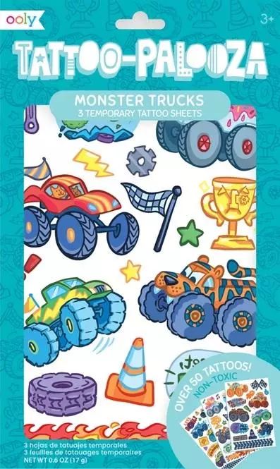 Tatuaże zmywalne Tattoo Palooza - Monster Truck. Ooly