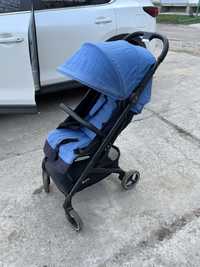 Прогулянкова візок візочок коляска синя cybex beezy navu blue