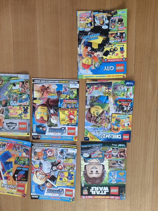 38 Revistas infantis Ninjago, Panda, Lego