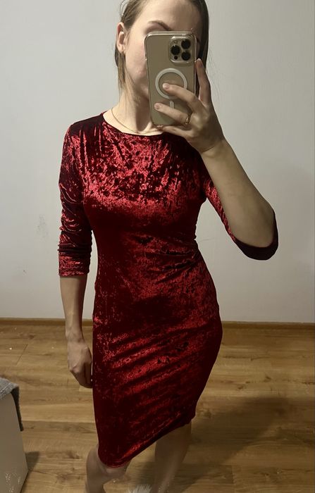 Святкова сукня велюр