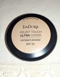 Компактна пудра IsaDora Velvet Touch spf 20. Тон 61 - Neutral Ivory