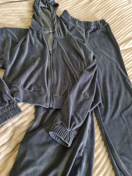 Костюм велюровий спортивний для прогулянок палаццо