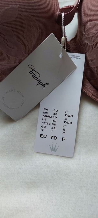 Nowy Biustonosz 70F Triumph Wild Rose Sensation