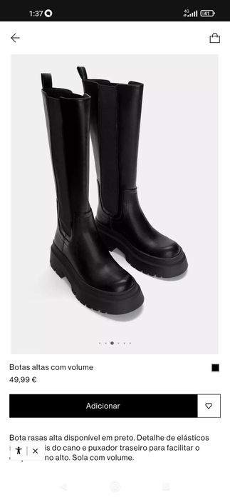 Botas Plataforma Pull-and-bear