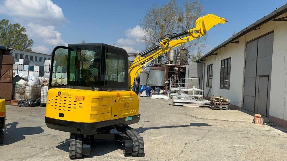 Koparka GG3000, Minikoparka 3T. Gunter Grossmann 3000kg