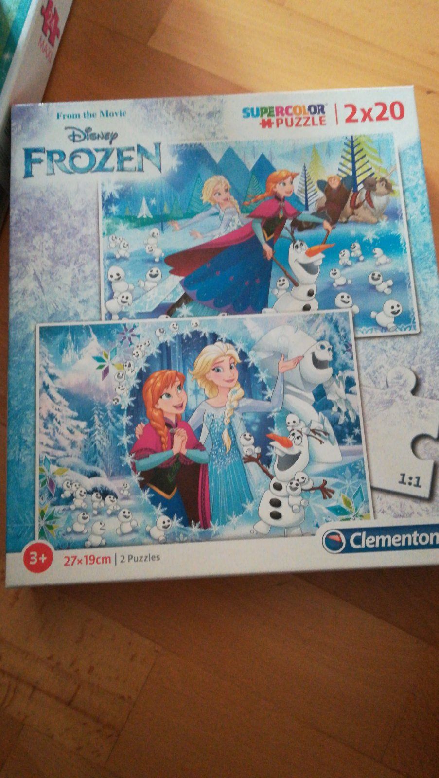 Puzzle frozen 2x20 +24 maxi Olaf