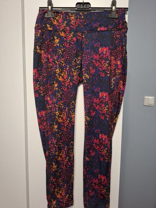 Legginsy damskie sportowe S/M crivit kolorowe