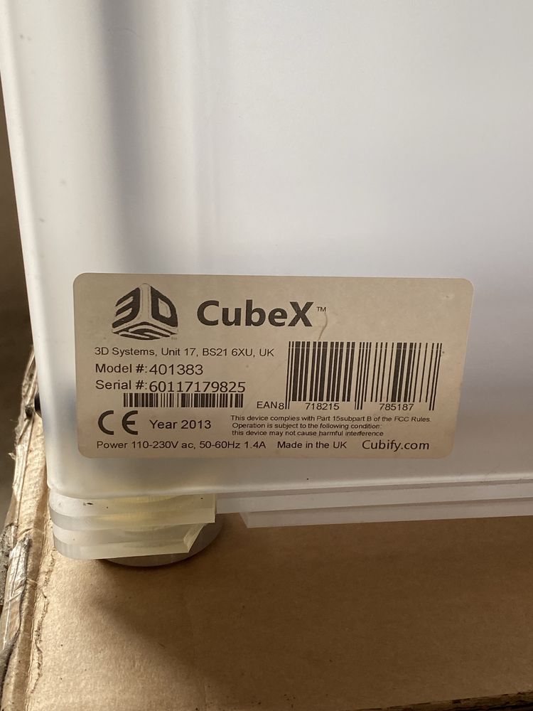 Drukarka 3D Systems Cubify CubeX