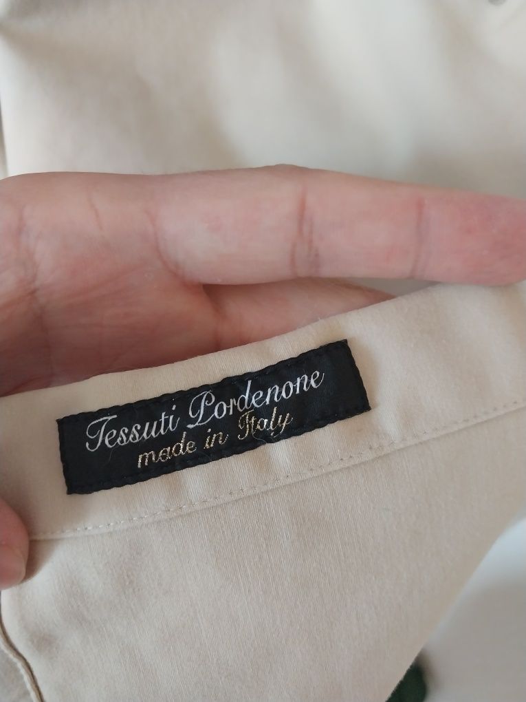 Бежевая Рубашка NN07 - Basim Stretch-Cotton Overshirt - Neutrals.