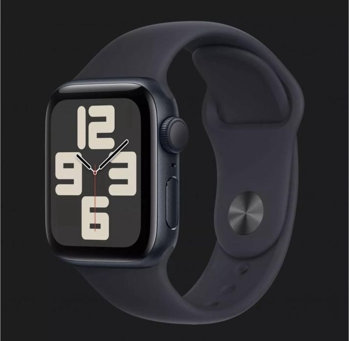 Apple watch se 2 40mm midnight aluminium case with midnight sport band