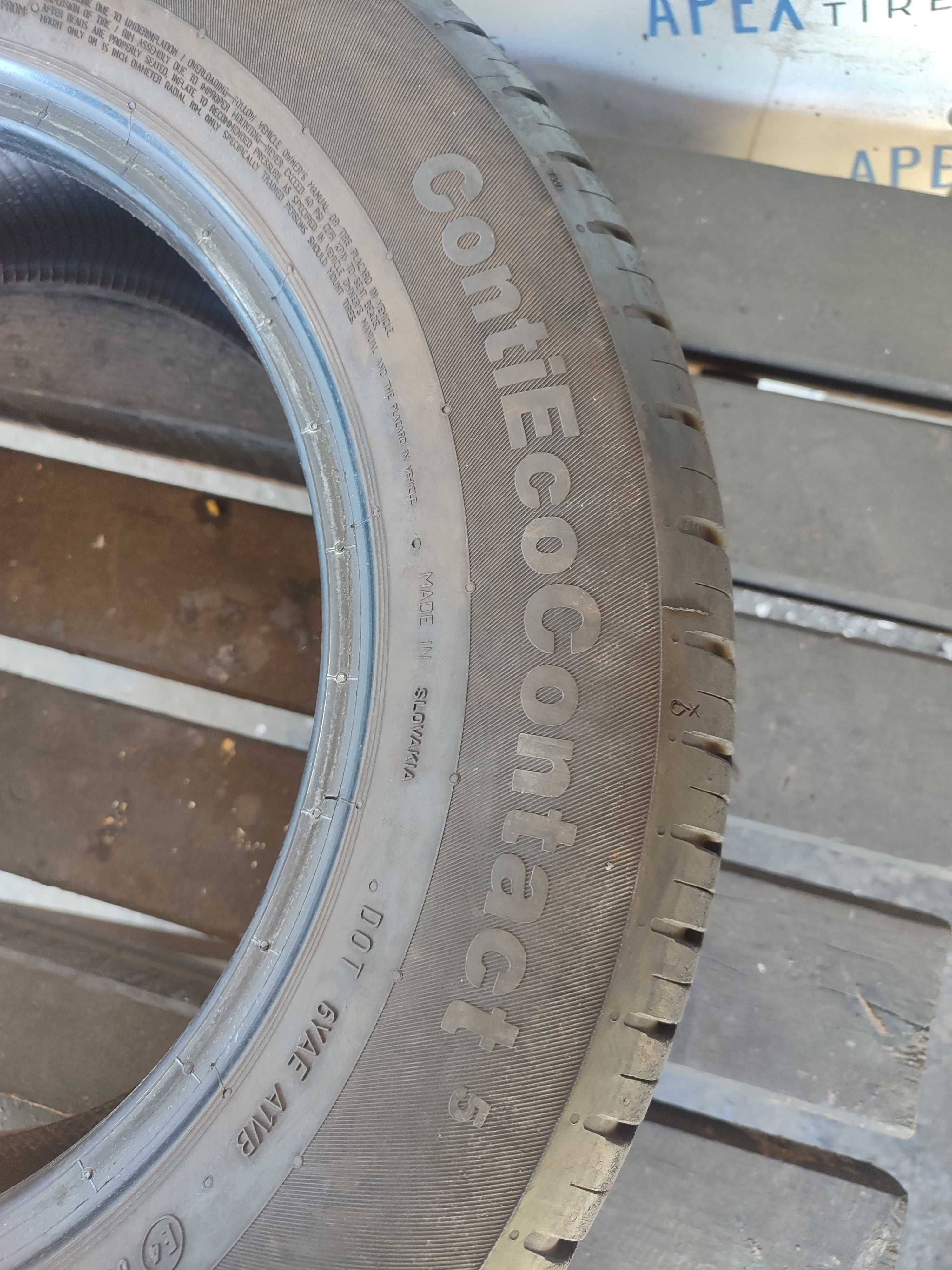 Літні шини 195/65 R15 Continental ContiEcoContact 5