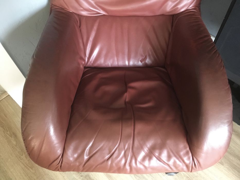 Robert Haussmann WK Mobel rocking chair fotel bujany vintage design 80