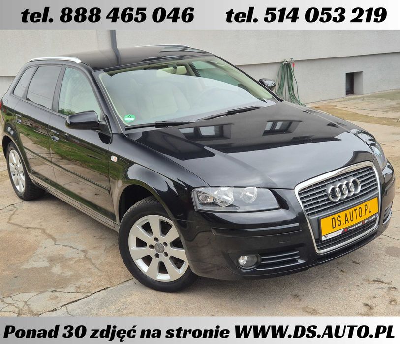 Audi A3 8P • 1.6 benz MPI • 5 drzwi • 2006 • jasne wnętrze • z Niemiec