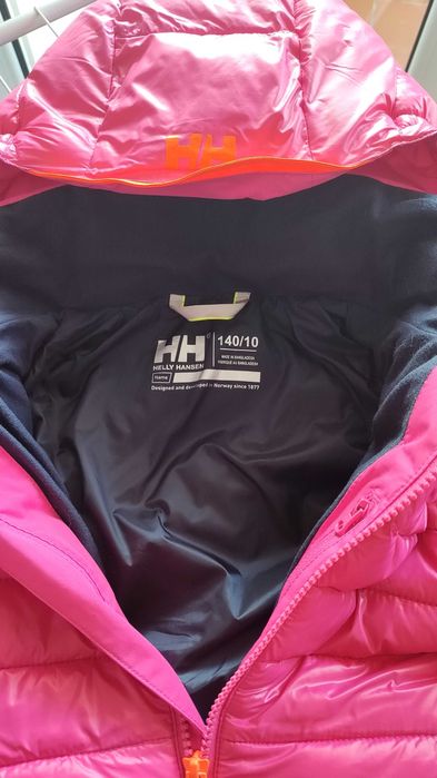 H/H Helly Hansen kurtka narciarska dziewczęca różowa rozmiar 140