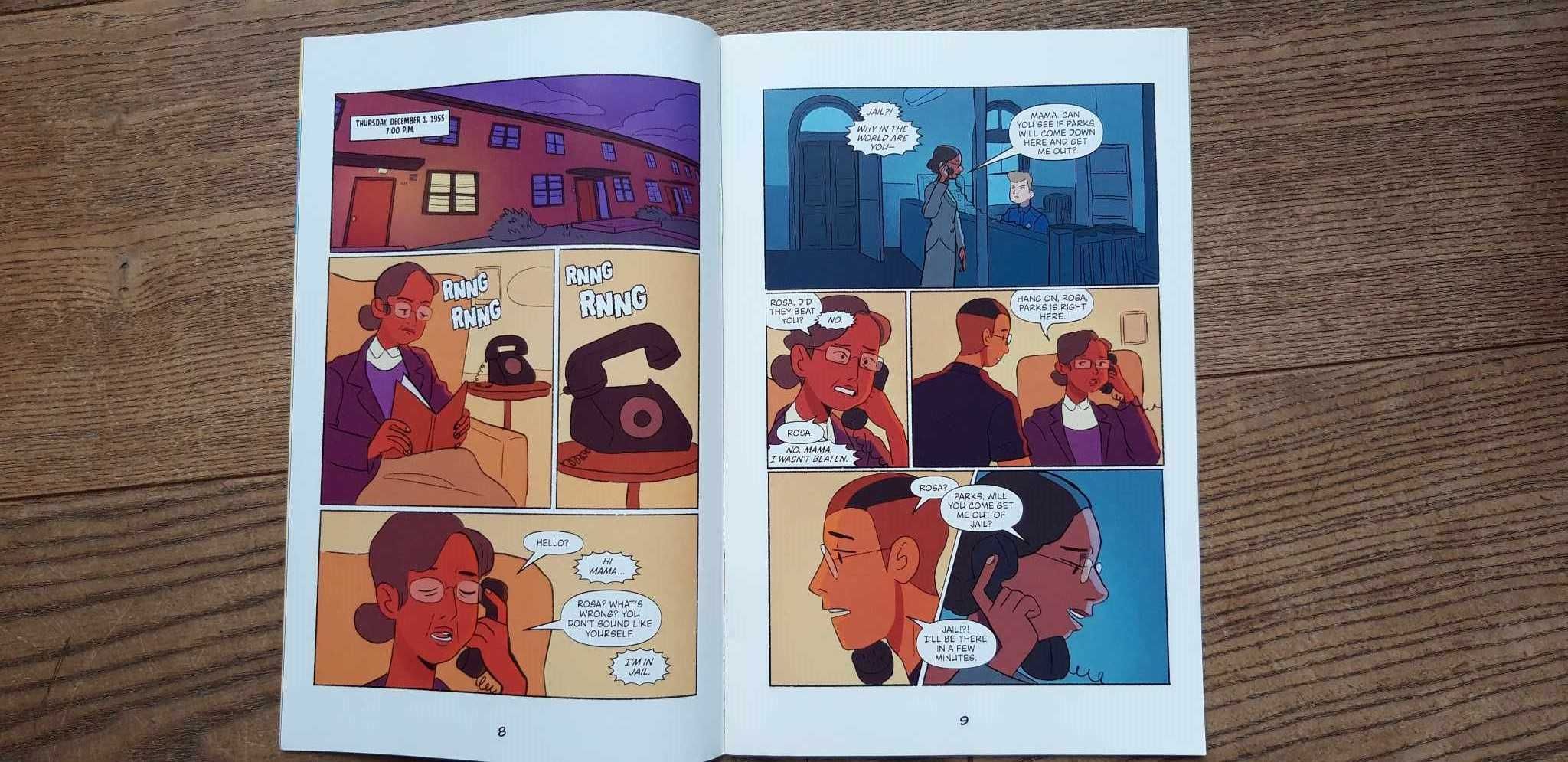 FCBD Who Sparked the Montgomery Bus Boycott? komiks