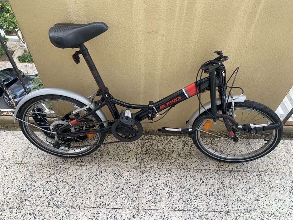 Bicicleta dobravel em 3 partes