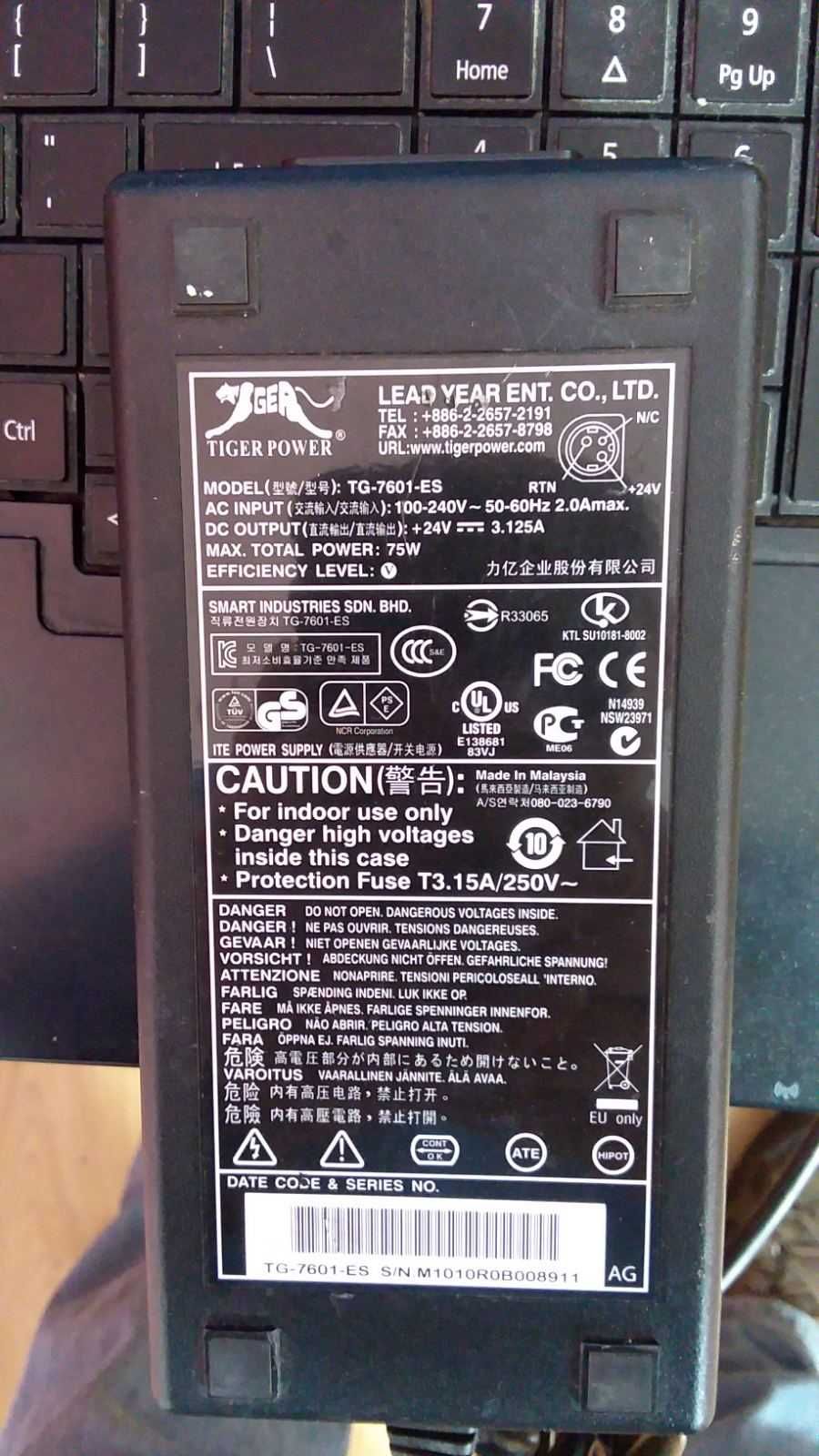 Блок питания для Zebra GX420d GK430d GK420t GK420d GX420t ZP450 ZP500