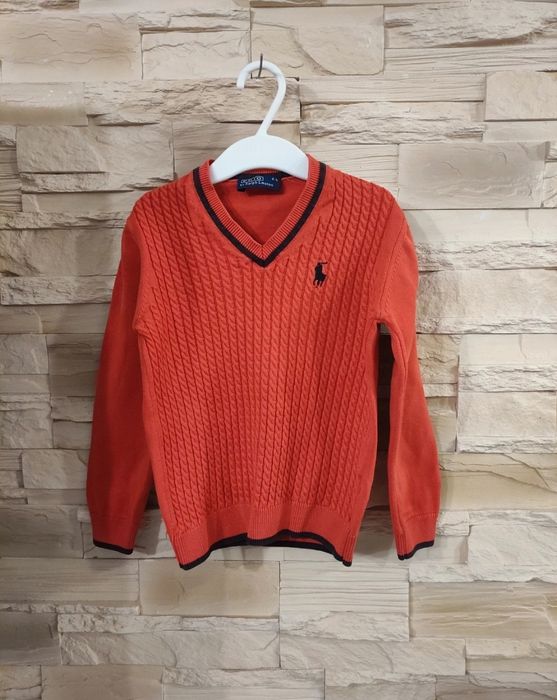 Polo Ralph Lauren 104 sweter serek przedszkole żłobek idealny