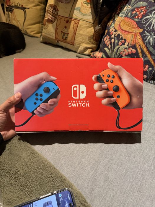 Nintendo switch pouco usado completo