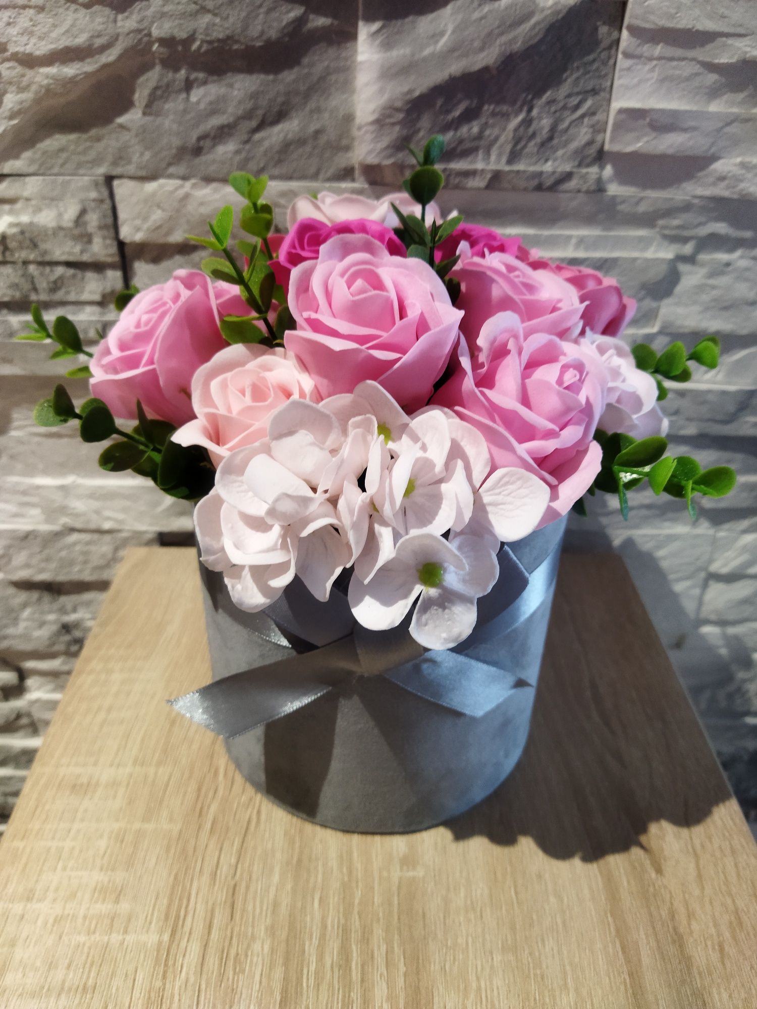 Flowerbox z mydła
