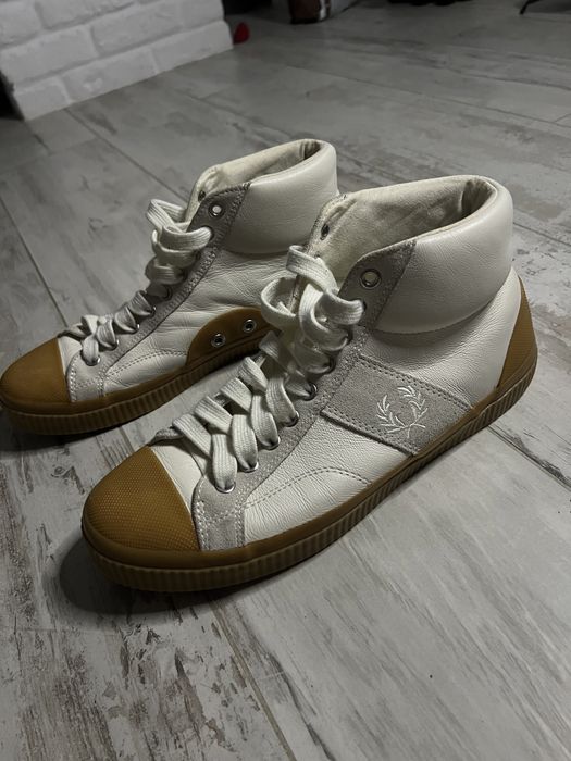 Кеды Fred Perry ОРИГИНАЛ, кожанные,45 размер