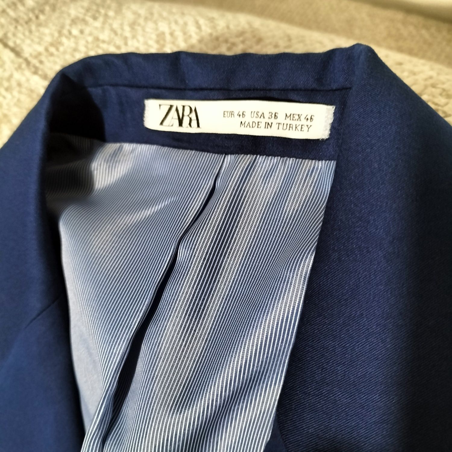 Fato azul  2 peças tamanho 36 ZARA ideal para rapaz 1,70 X 65 kg