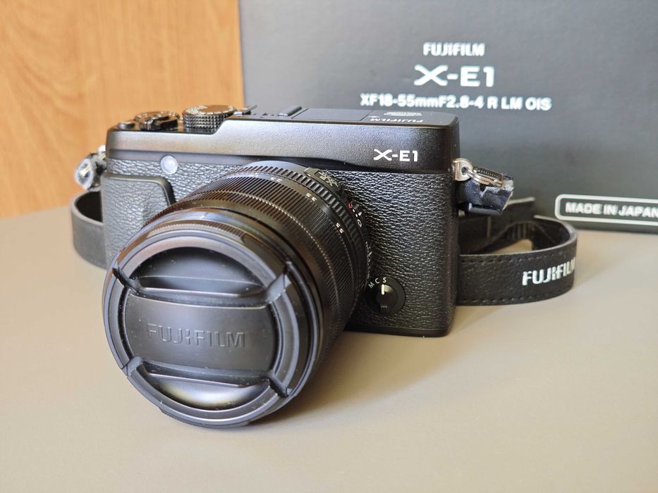 Fujifilm X-E1 Black kit XF18-55mm F2.8-4R LM OIS