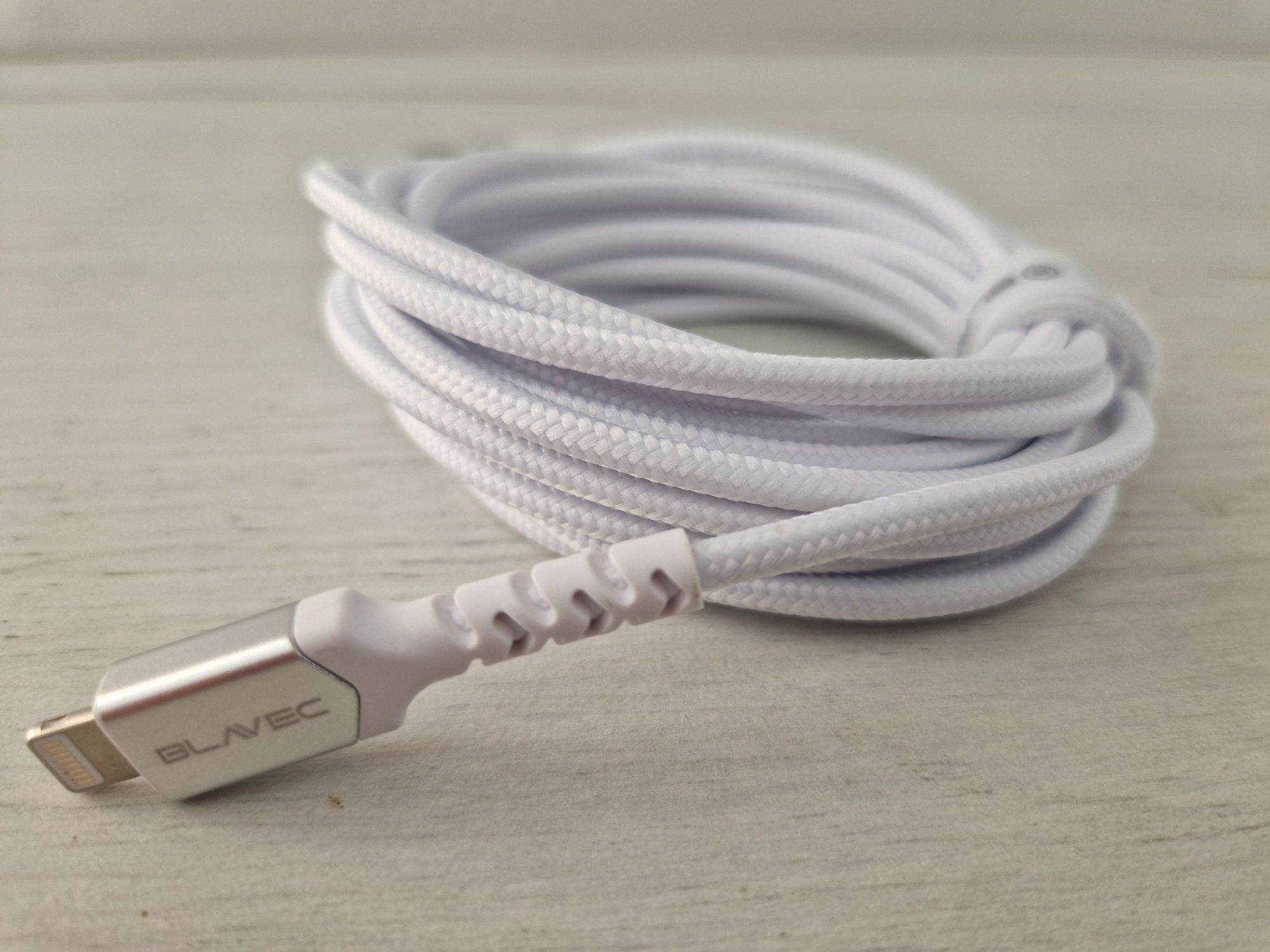 Blavec Kabel Raptor pleciony - USB na Lightning - 2A 3 m CRA-UL2WS30