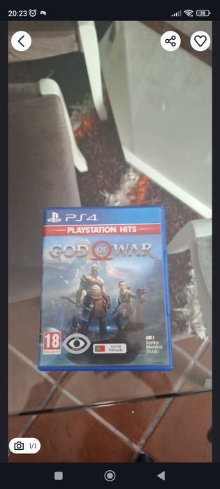 Vendo Jogo God of War (PS4) - Edição PlayStation Hits