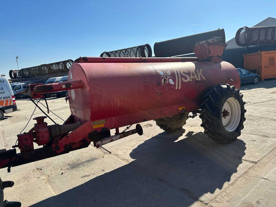 Beczkowóz SAK, 7000litrów, Pompa nie kompletna