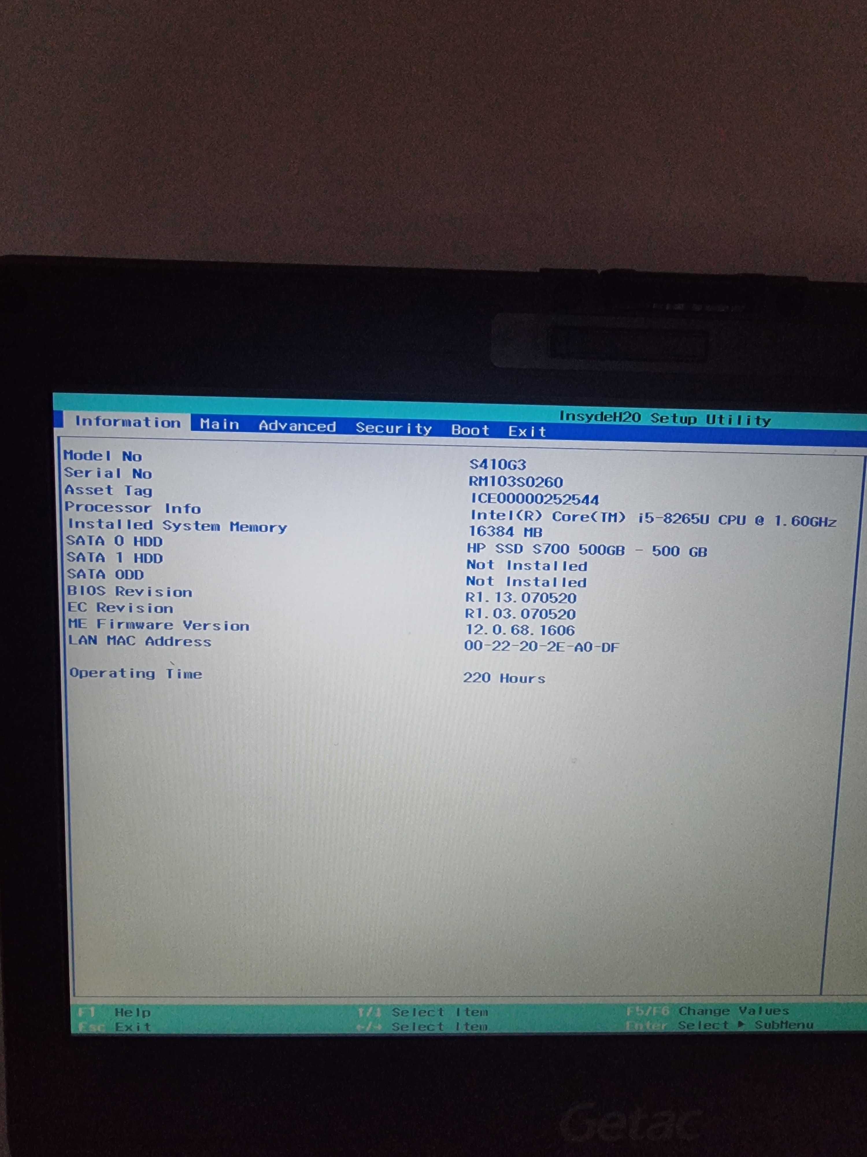 Стан нового захищений ноутбук Getac S410 (i5-8265U) дві батареї