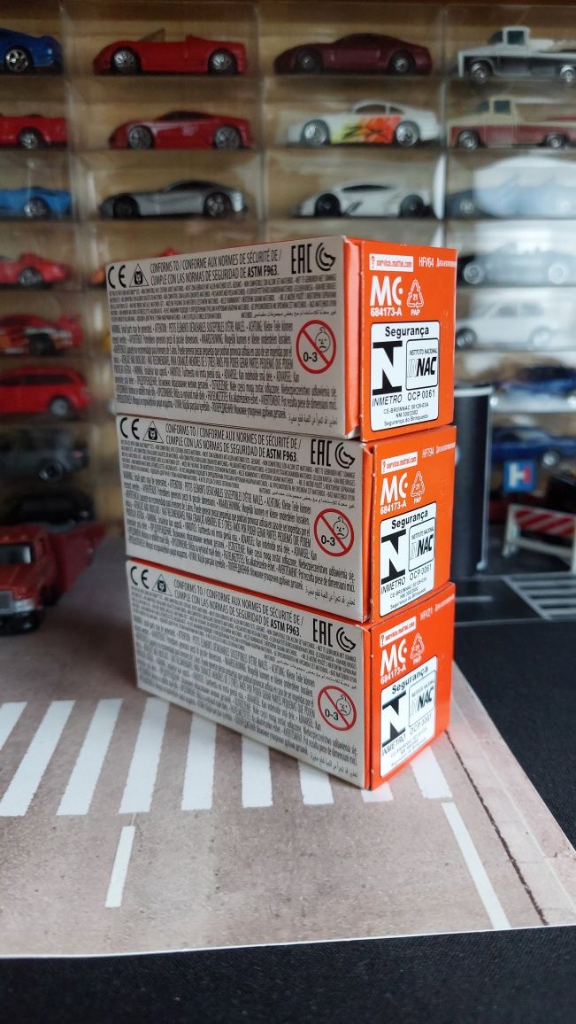 Zestaw 3 resoraków Matchbox Power Grabs