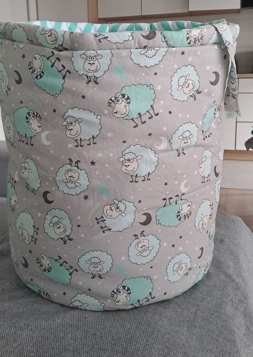 Worek kosz pojemnik na zabawki hand made