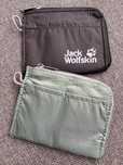 Jack wolfskin portfele nowe 1*czarny i 1* zielony