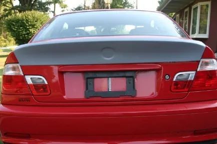 BMW 3 E46 SEDAN DUCKTAIL SPOILER NA KLAPE PODKŁAD