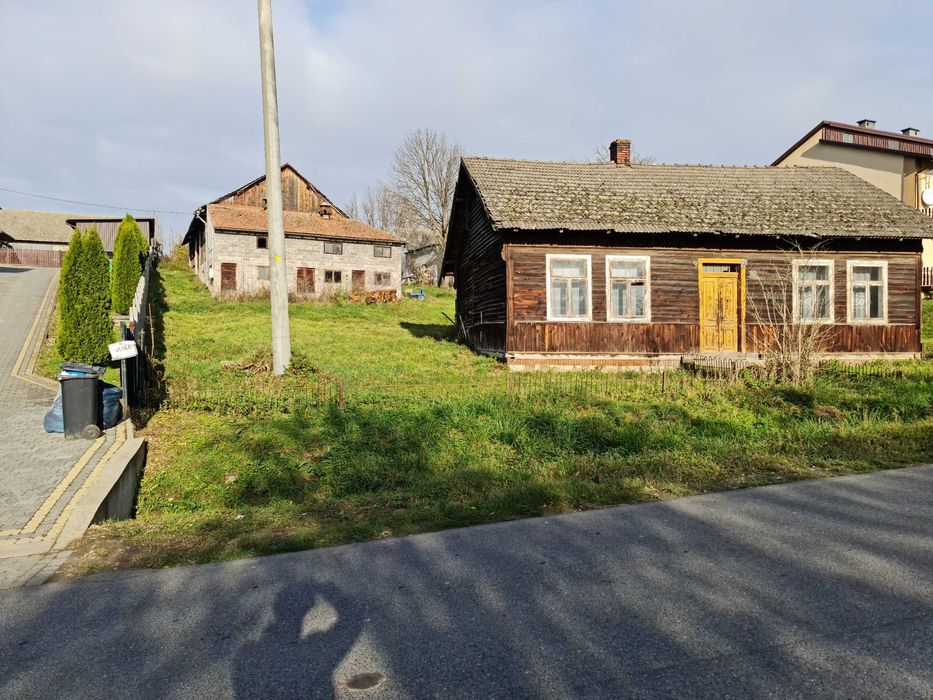 Gospodarstwo rolne MAGAZYN dom stodoła hala Biskupice duża działka 60a