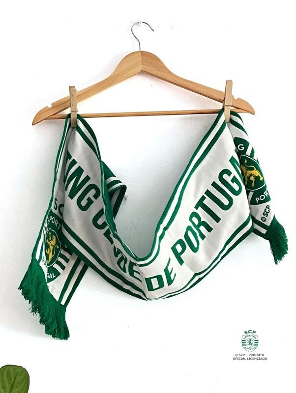 Cachecol oficial Sporting Clube de Portugal – Produto licenciado