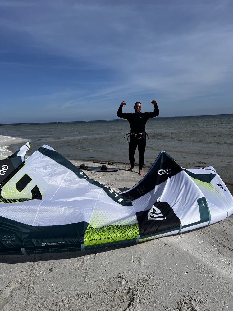 Kurs kite, Nauka, Szkolenie kitesurfing, nocleg gratis
