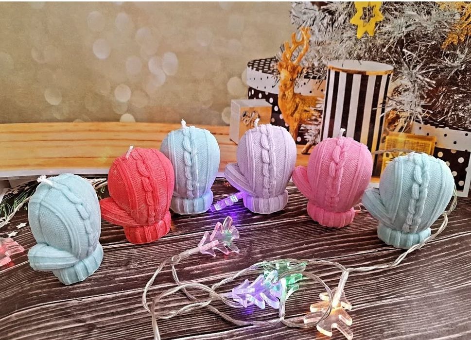 Свічки новорічні натуральні