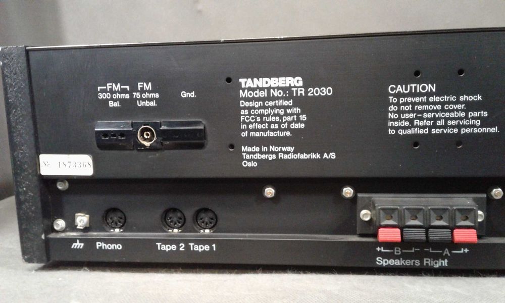 TANDBERG TR 2030,amplituner stereo vintage