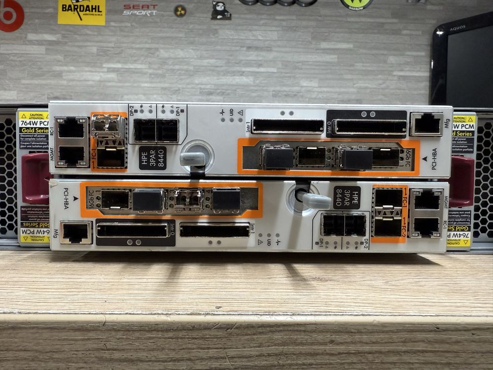 СЗД,СХД,storage array HPE 3PAR 8440 Storage Base — без дисків і корзин