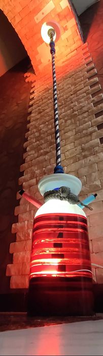 Торшер, светильник, ночник на 2 лампы, высота 190 см