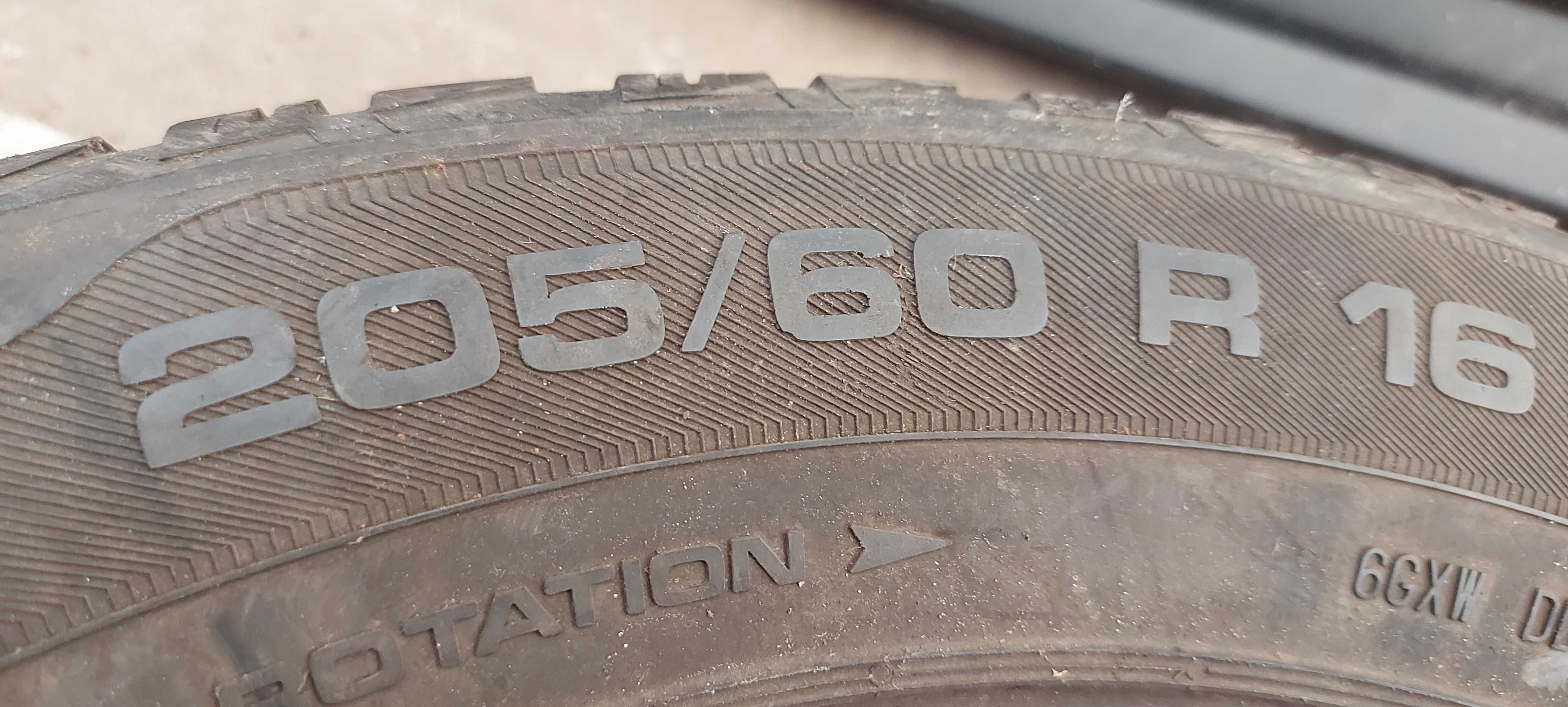 opony zimowe UNIOROYAL 205/60 R16 2015R 2SZT