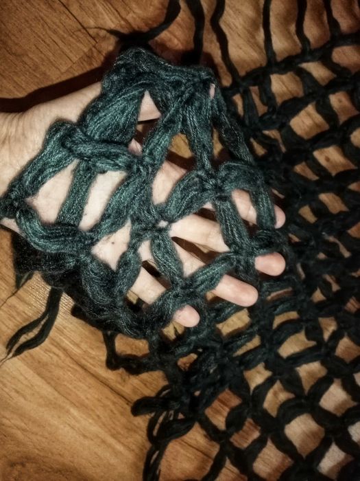 Szal azurkowy chusta damska