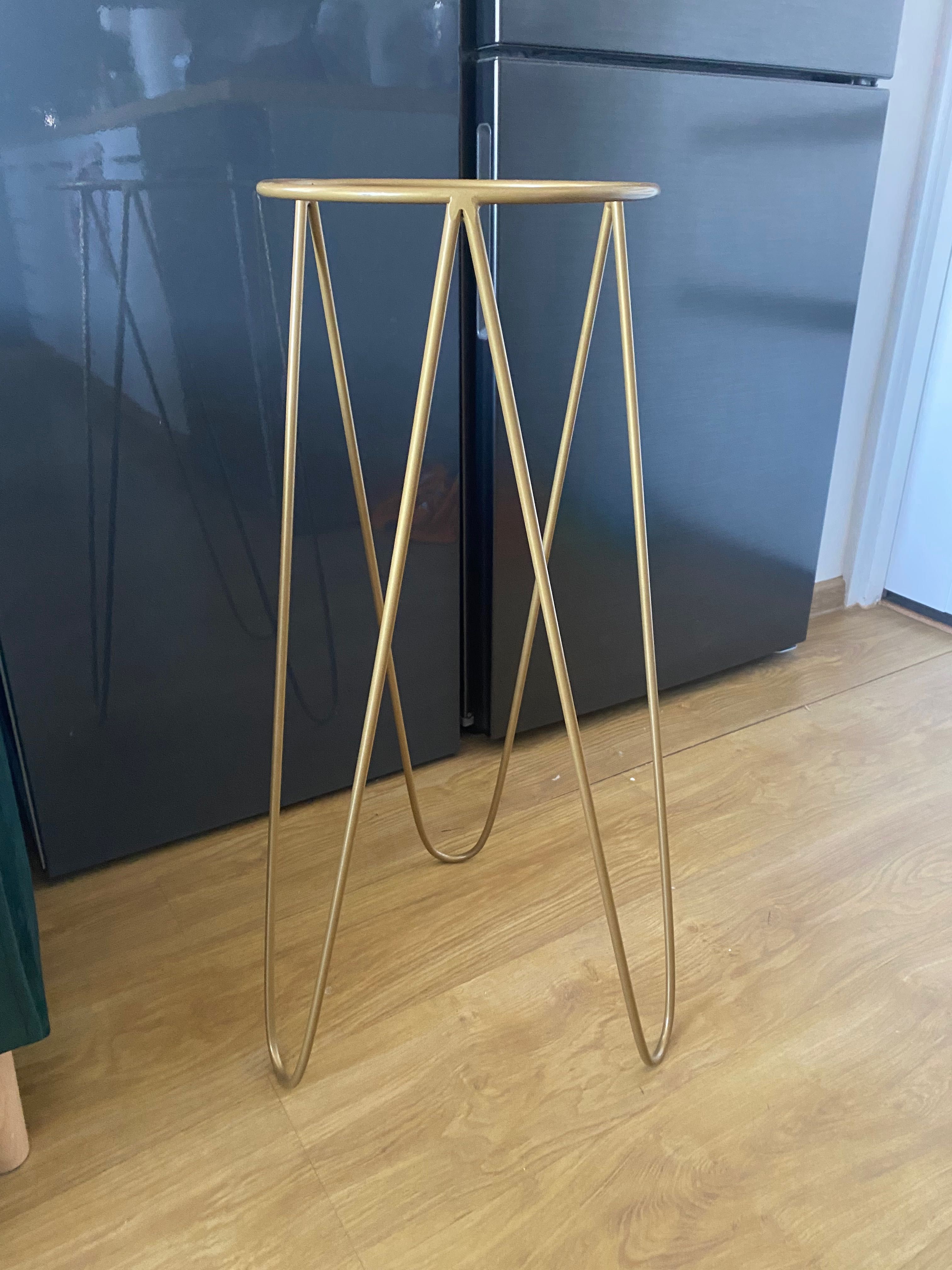 Kwietnik metalowy stojak 70 cm LOFT
