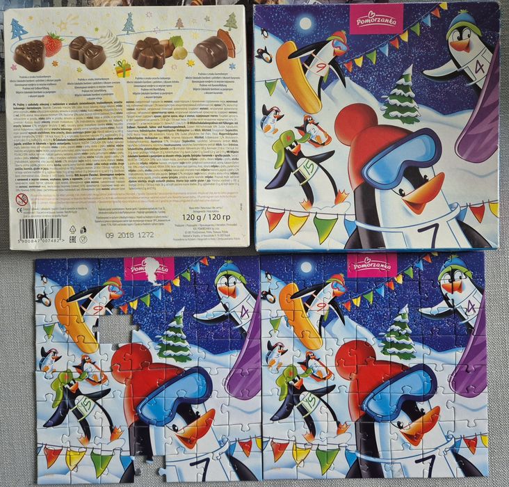 Puzzle 56 elementów